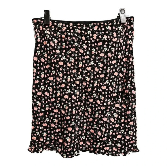 NWOT Free People IRL Floral Mini Slip Skirt | Size 4 - Picture 2 of 5